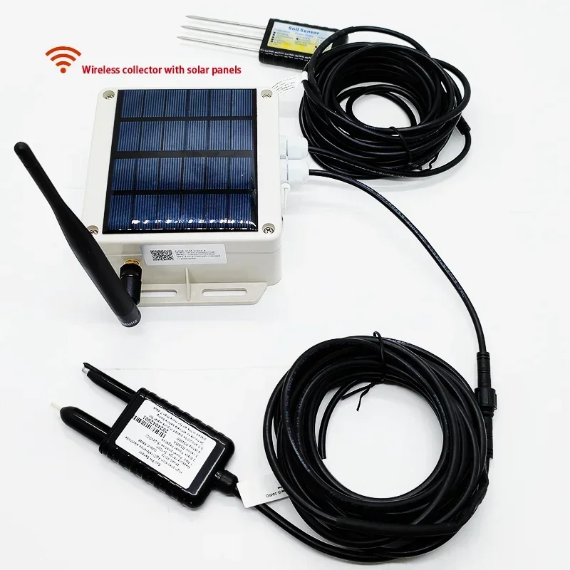 2025 أداة قياس التربة اللاسلكية IOT MODBUS 4-20MA 0-5V RS485 AGCL مسبار مرجعي مستشعر PH للتربة