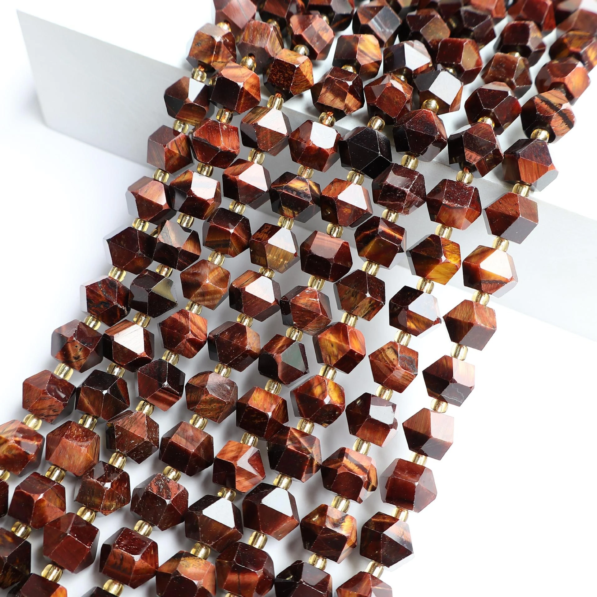 جديد 10 مللي متر مثمنة الخرز الحجر الطبيعي جمشت الأمازون Moonstone فضفاض الخرز DIY بها بنفسك صنع المجوهرات سوار إكسسوارات عقد #1