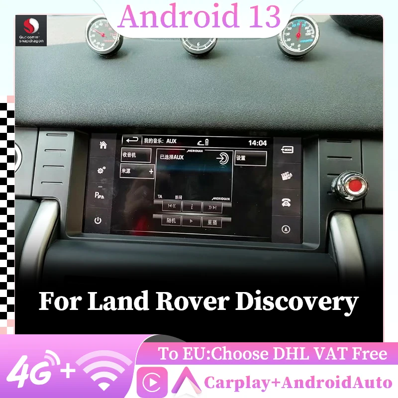 

Upgrade Screen Android 13 Wireless Carplay AutoFor Land Rover Range Rover Discovery Sport Car Radio Navigation Multimedia Player