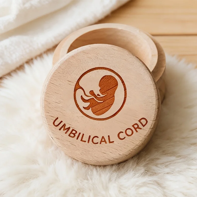 3pcs 2D Wooden Baby Hair Comb And Teeth Keepsake Box for Storing Precious Memories And Baby Gifts Milk Teeth Storage