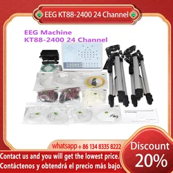 CONTEC Brand 24 Channel EEG Digital Brain Electric Activity Mapping PC software KT88-2400