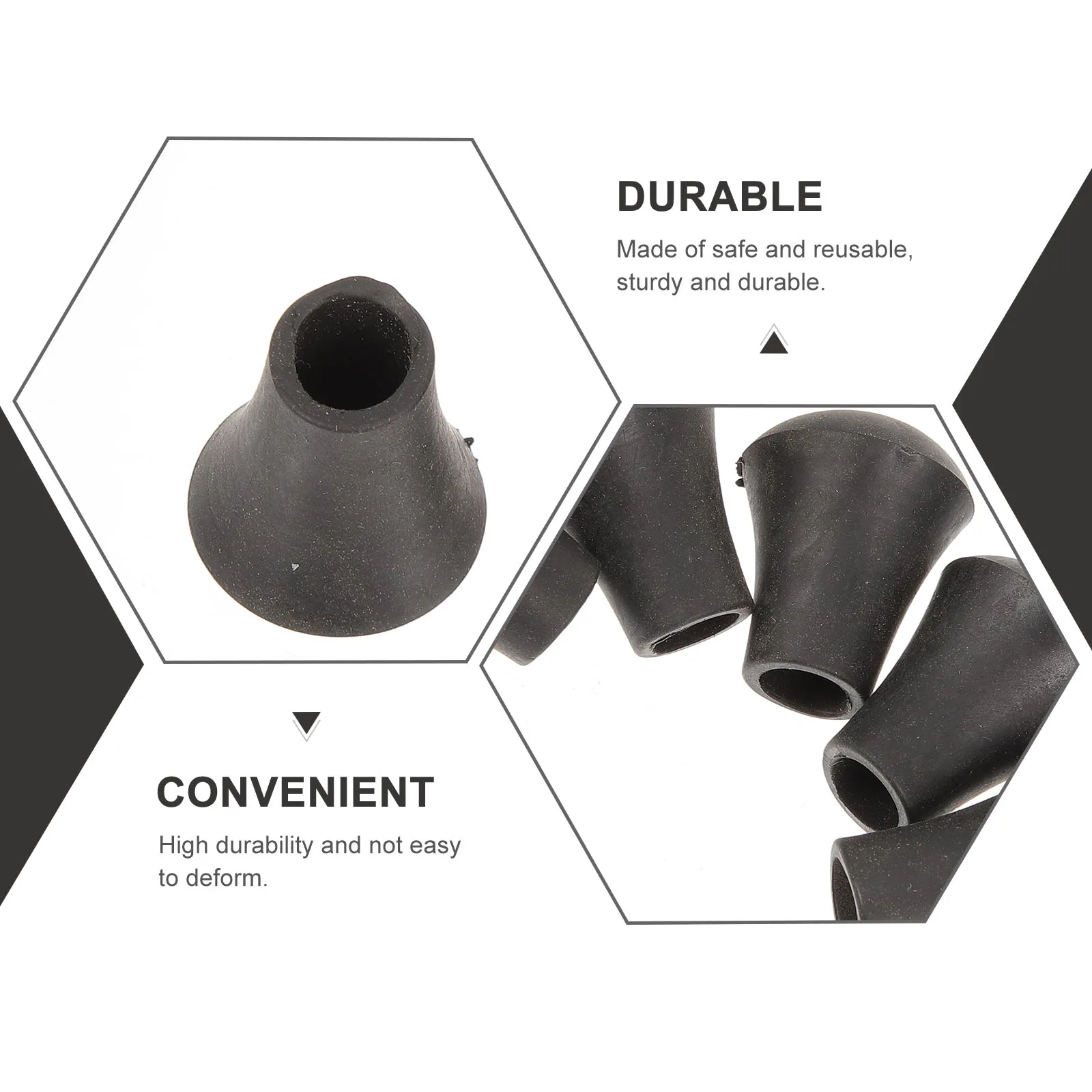 

20 Pcs Drum Leg Boots St Cushion Bass Replacement Sleeve Kit Rubber Non slip Premium Material For Drum Set Gifts Packaging