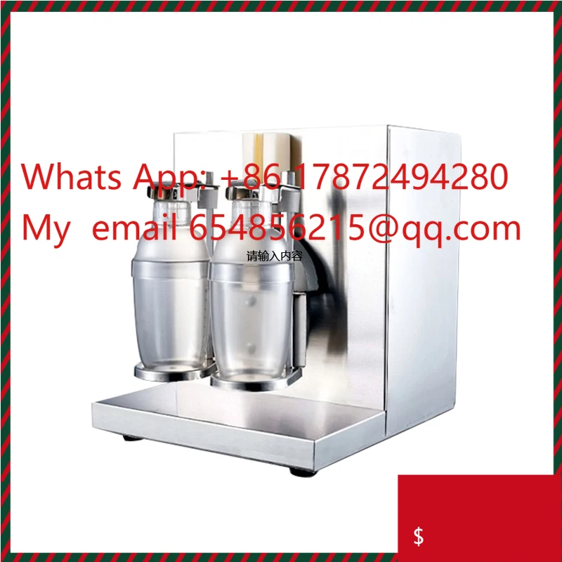 Commercial Beverage Equipment Double Cup Tea Shaking Machine, Milk Tea Shaking Machine.  Milk Tea Restaurant Equipment
