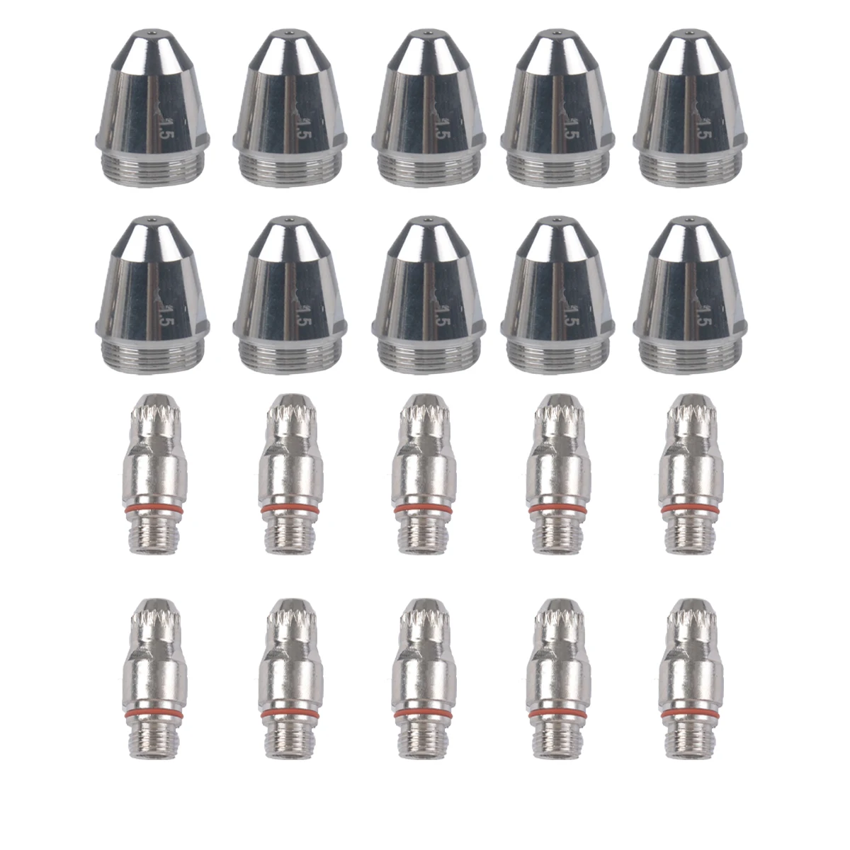 Welding Knight 20Pcs P200 Nozzle 10pcs + Electrode10pc