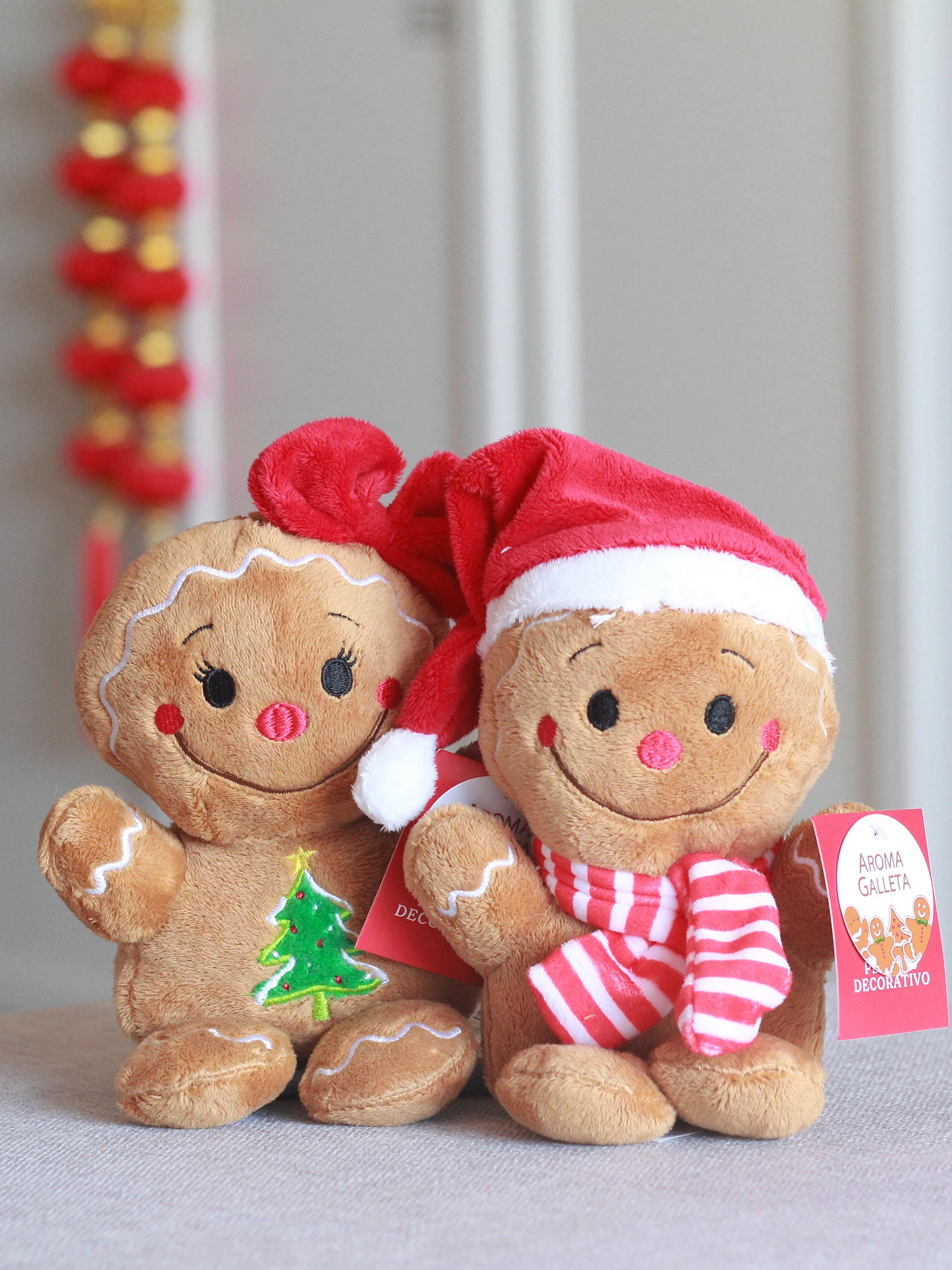 

Cisas Decorative Cinnamon Scented Gingerbread Man Doll Creative Plu Toy Gift Soft PP Cotton Filled Collectible Figure