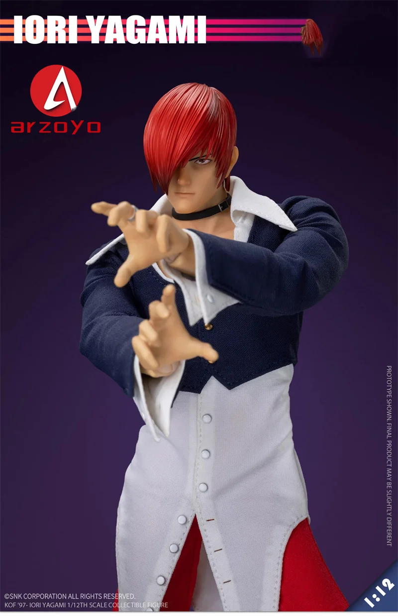 2025 Q1 TUNSHI STUDIO TS-XZZ-008 1/12 IORI YAGAMI Action Figure 15.5 Male Soldier Figurine Model Full Set Collectible Toy