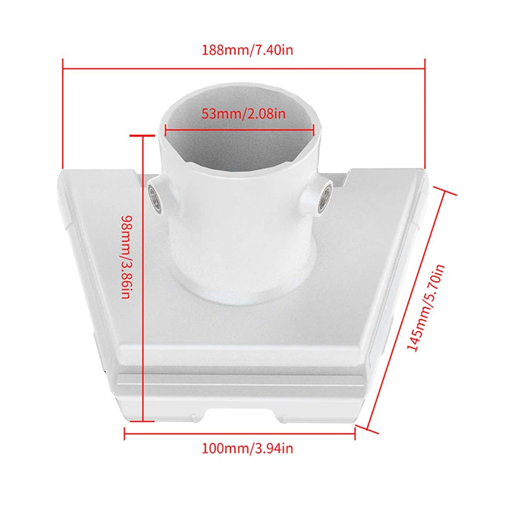 ل Starlink Gen 3 الأنابيب محول الأنابيب محول جبل سقف تصاعد القطب الأنابيب موصلات ل Starlink Gen 3 القياسية طبق