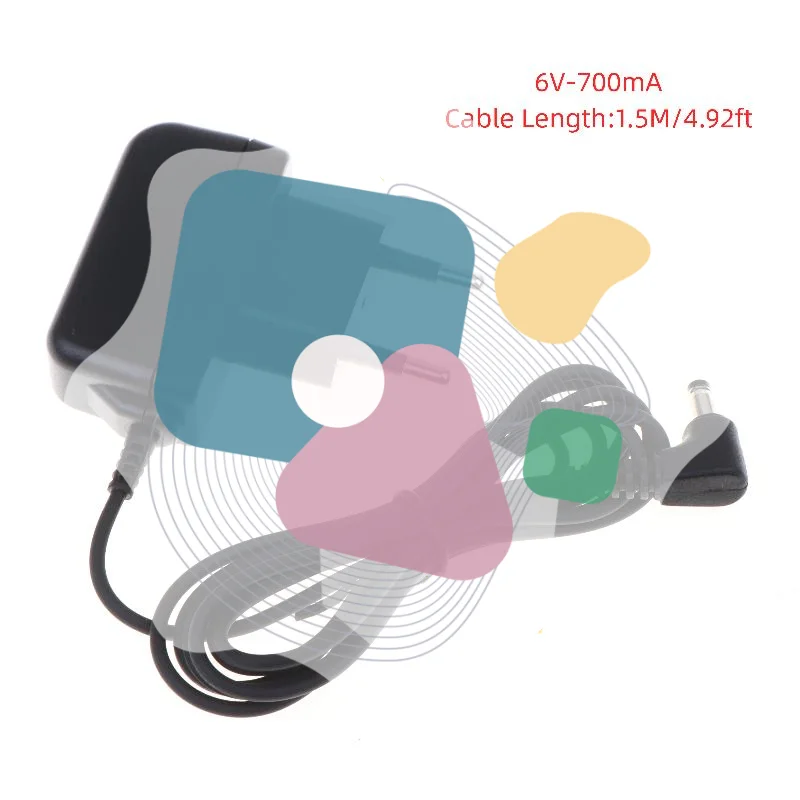 6v 1a Dc Power Supply Adapter Charge Cord Replacement For Healthcare Upper Arm Blood Pressure Monitor Eu Plug