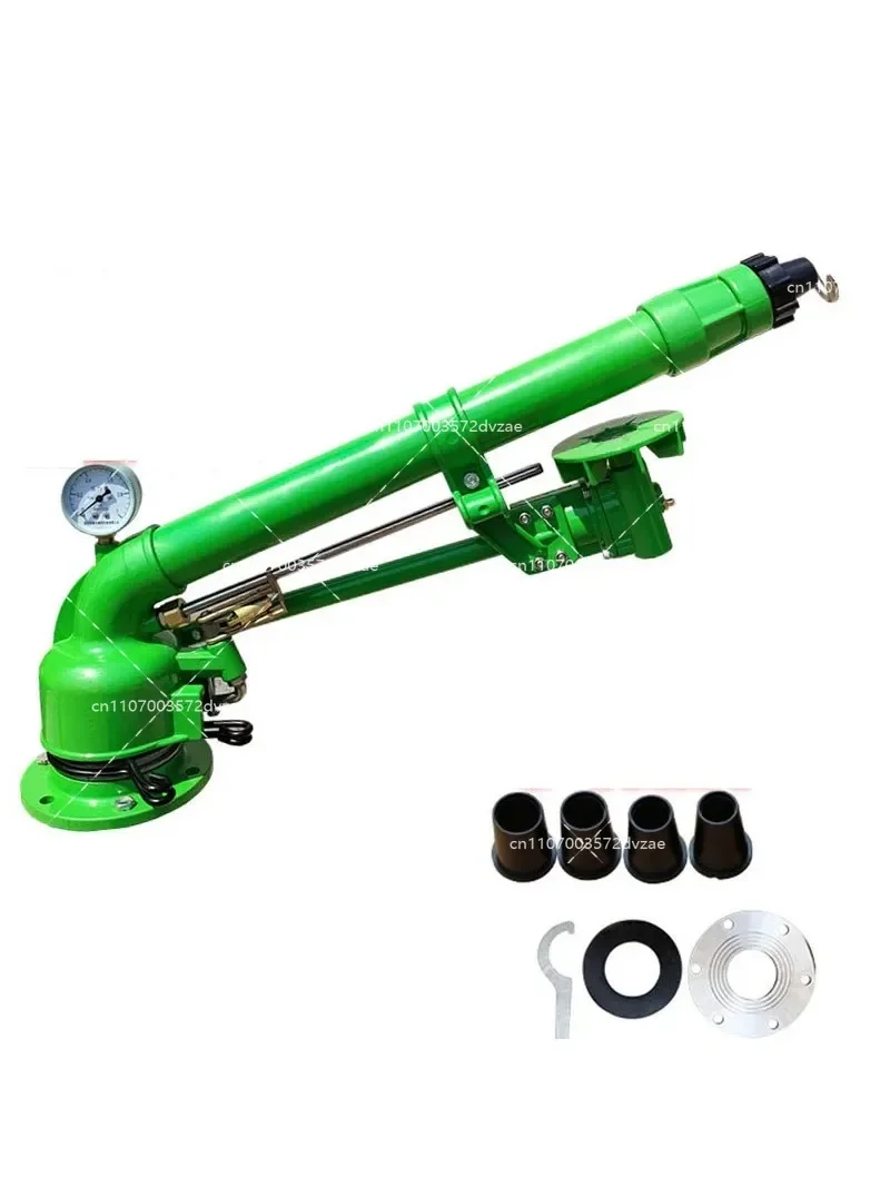 50 Turbo Agricultural Turbine Vortex Metal Rocker Sprinkler Industrial Garden Irrigation Sprayer Efficient Farming Equipment