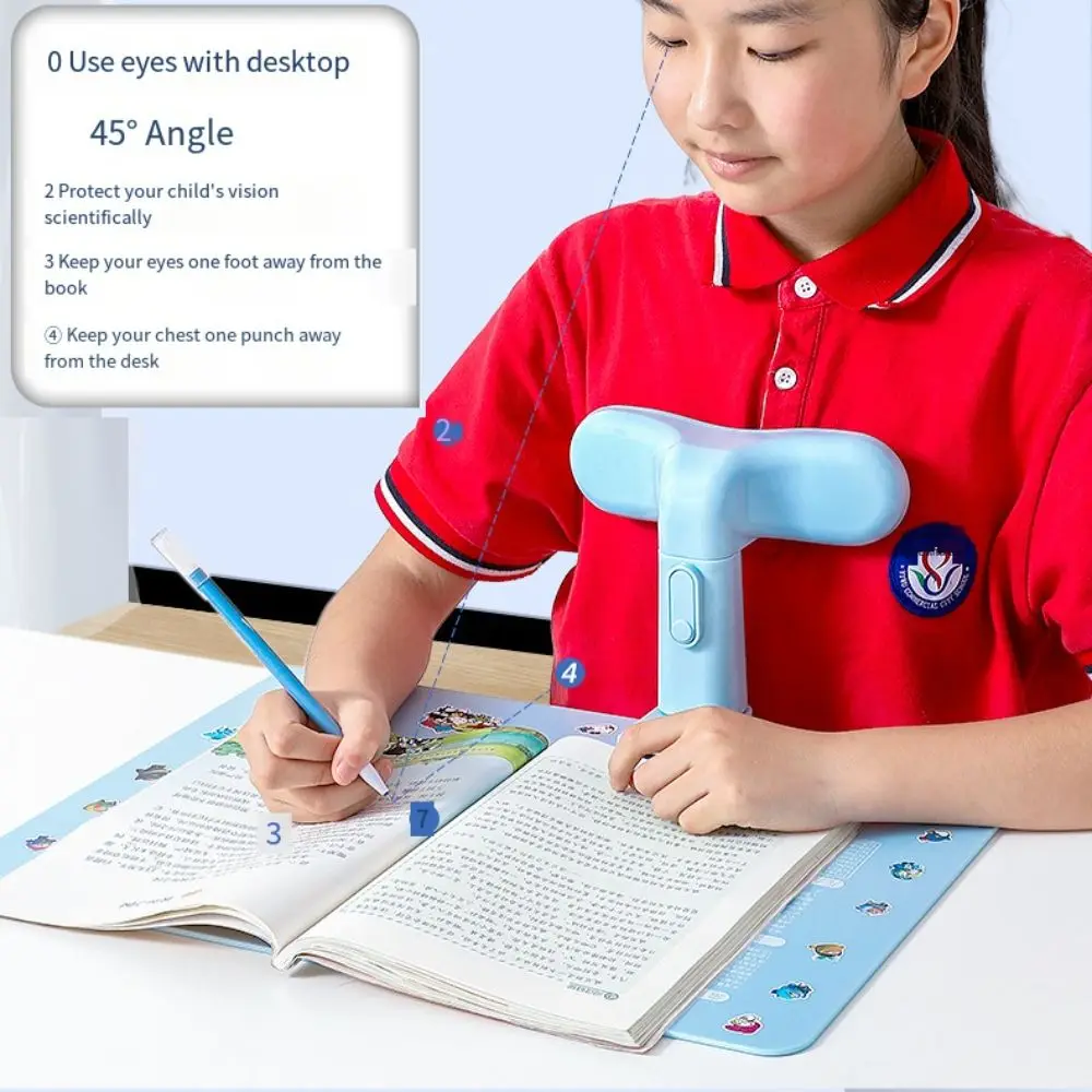 Anti-Myopia Sitting Posture Corrector Prevent Hunchback Chest Support Children Correction Device Desktop Bracket - view 3