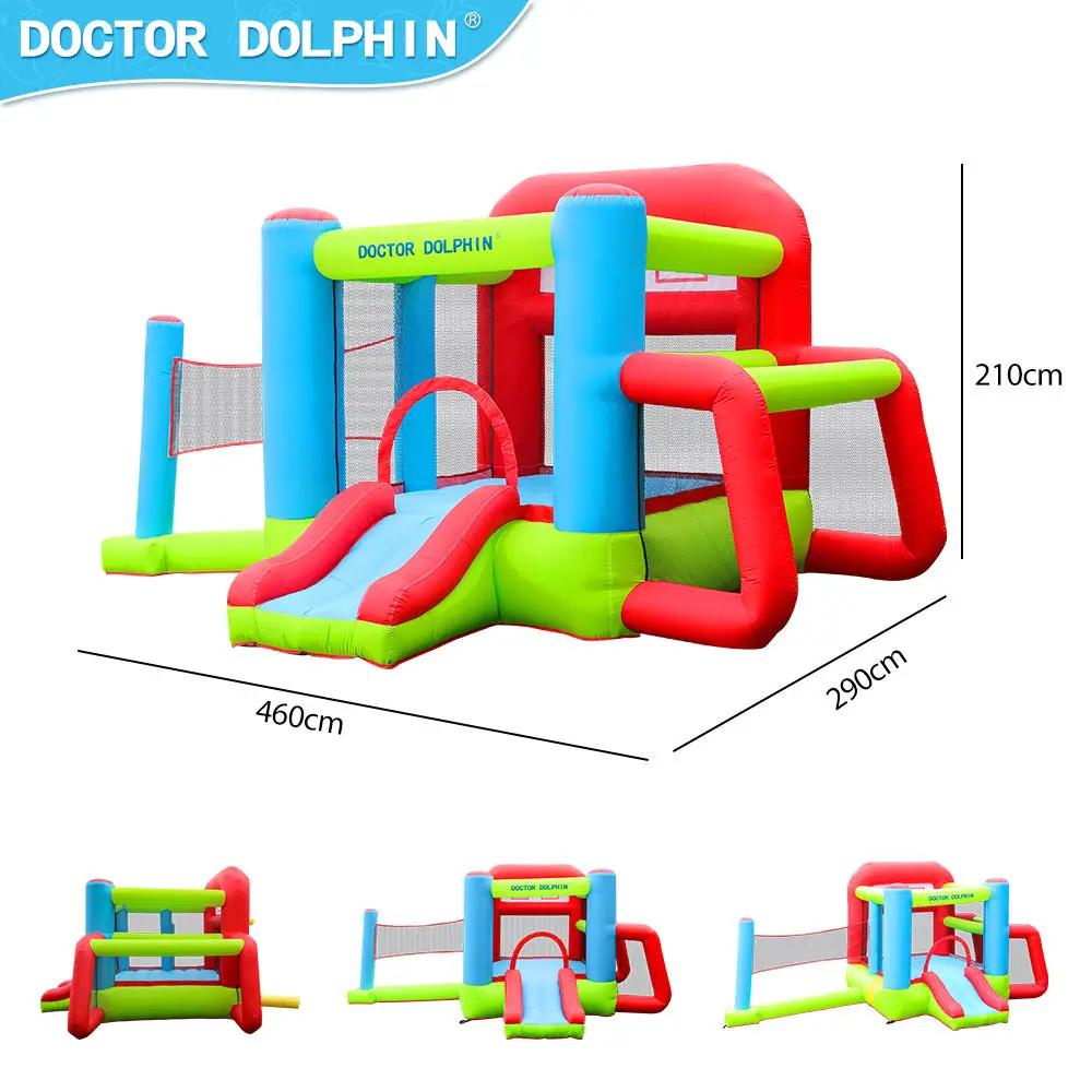 상업용 팽창식 성, 트램펄린 바운스 하우스, 슬라이드 포함 점프, 핫 세일