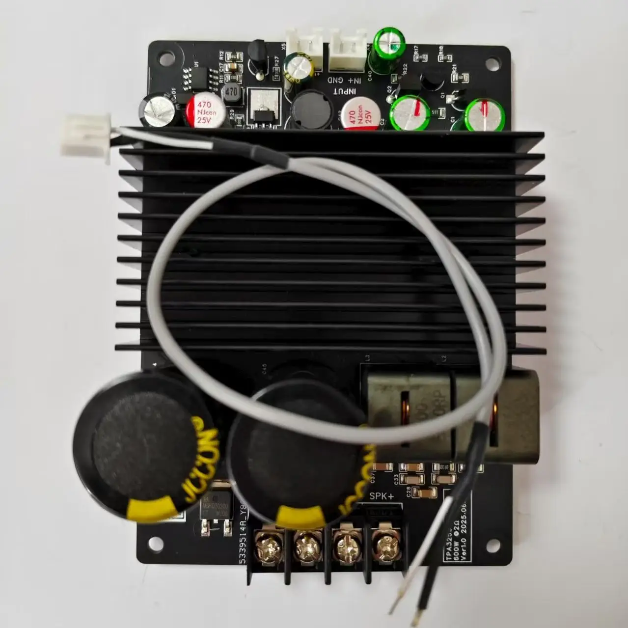 TPA3255 Class D Mono Amplifier Board 600W High Power PBTL Parallel HiFi Audio Module for Subwoofer Speaker Home Theater Use
