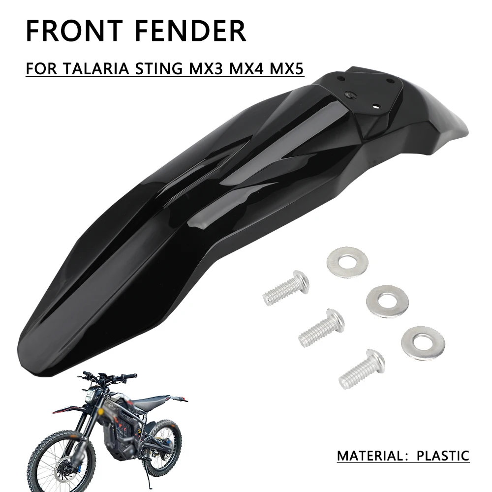 Kotflügel Vorne Für Talaria Sting MX3 MX4 MX5 Motorrad Zubehör Kotflügel Abdeckungen Kunststoff Schutz Teile Elektrische Dirt Bike