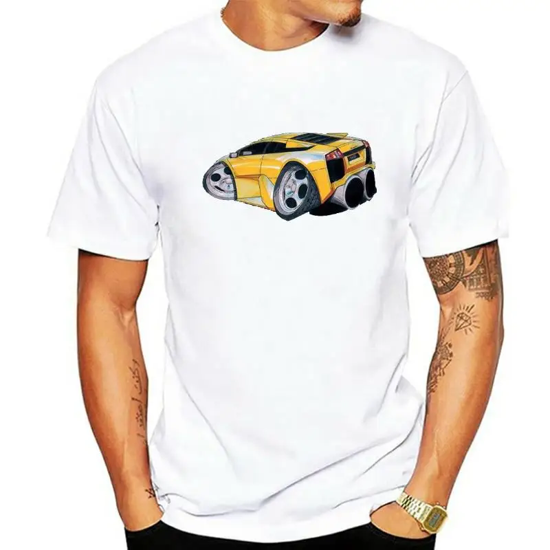 Murcielago Yellow Koolart T Shirt for Men