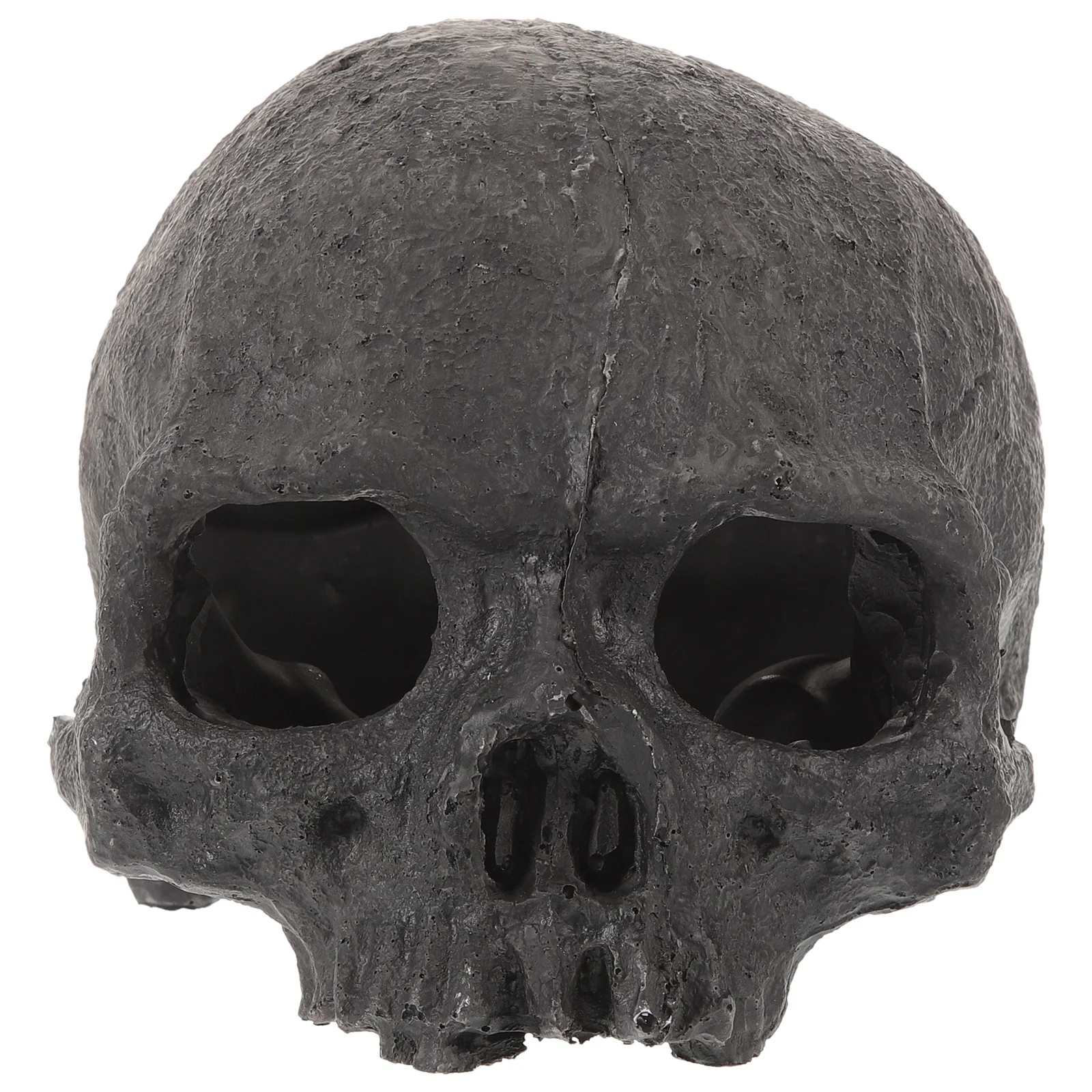 

Aquarium Skull Ornament Resin Fish Tank Skull Decoration Shrimp Shelter Fish Tank Hideout Aquarium Decor Fake Model