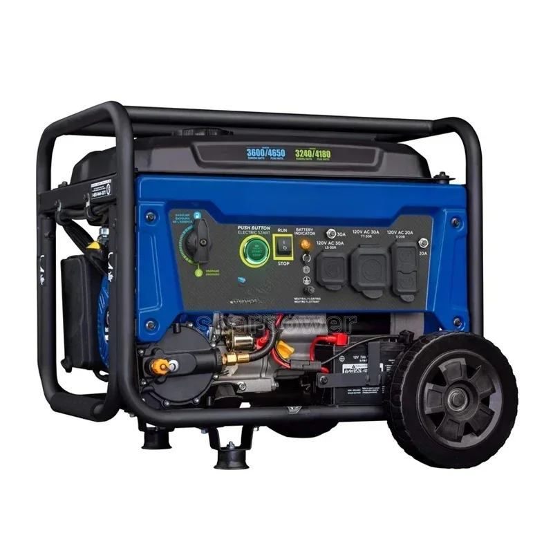 supplier portable single phase 2kw 3kw 5kw  6.5kw 7kw 10kw small generator for sale HOT SALES