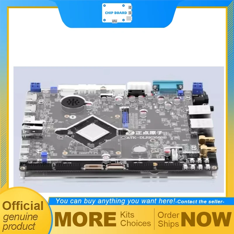 ALIENTEK RK3588 Dev Board, Rockchip AI Linux ARM SoM, Cortex-A76/A55, DDR4X eMMC Configurations