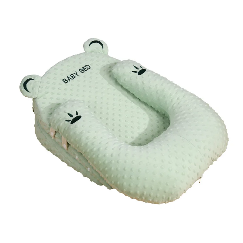 وسادة مضادة للانسكاب ومضادة للاختناق لحديثي الولادة جهاز تغذية الرضاعة الطبيعية وسادة مستلق للأطفال تمنع تنظيم الحليب #5