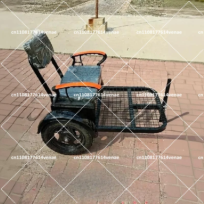 Electric Bicycle Motorcycle Trailer for Pets Outdoor Small Cargo Carrier