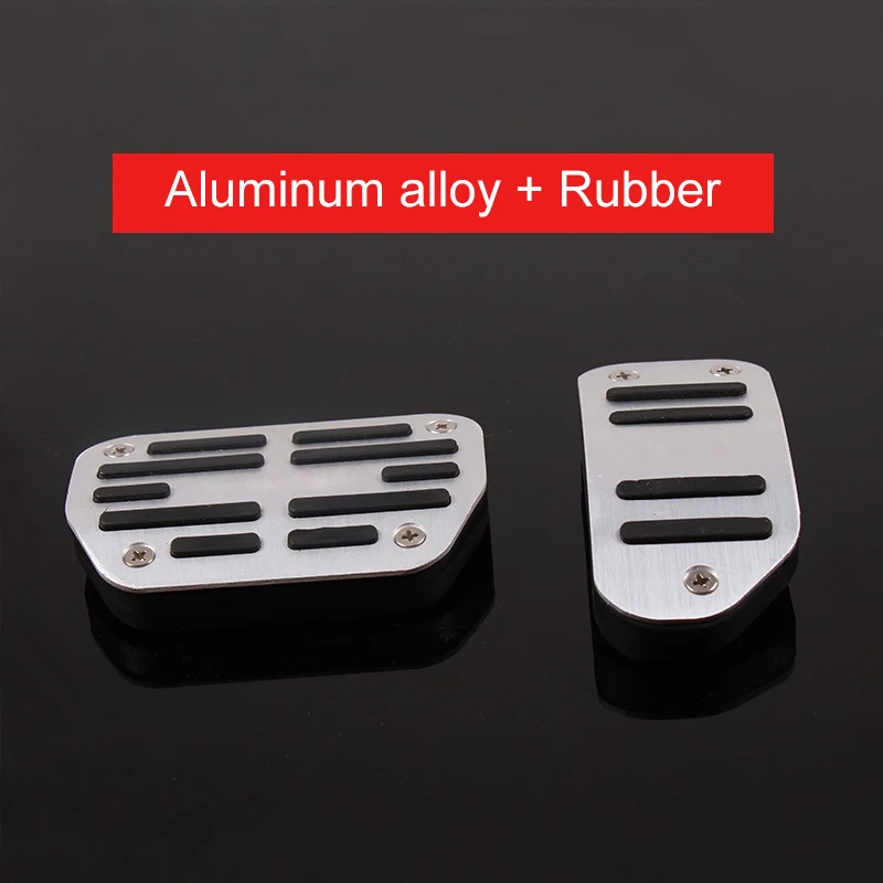 For Toyota Corolla E160 E170 2014 2015 2016 2017 2018 Aluminum Car Foot Pedal Fuel Accelerator Brake Pedal Cover Pad Accessories