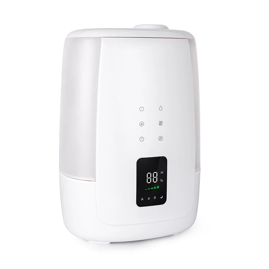 5L Big Capacity Humidifier Ultrasonic Personal Humidifier Cool Warm Mist Humidifier for Home Hotel Bedroom