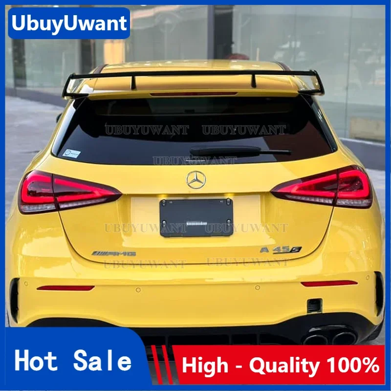 

Для Mercedes Benz W177 хэтчбек A-класса A180 A200 A250 A260 и A45 AMG 2019 2020 ABS пластик черный красный цвет задний спойлер крыло