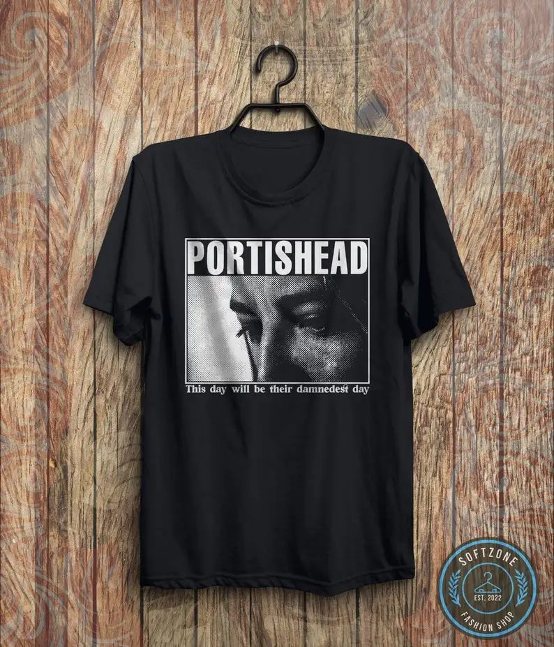 

Portishead Retro 1997 Tour T-Shirt - Portishead Shirt, Vintage Rock Shirt, Trip hop Band Shirt