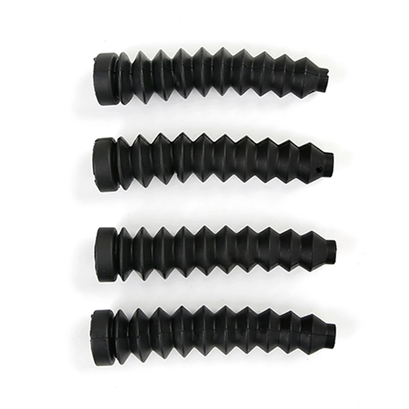 RC Car Shock Absorber Kit, Foles em forma de torre, Amortecimento Capa Poeira, 1:5 Hpi, Baha, Km, Baja, 5B, 5T, 5Sc Peças, 8mm, 4Pcs