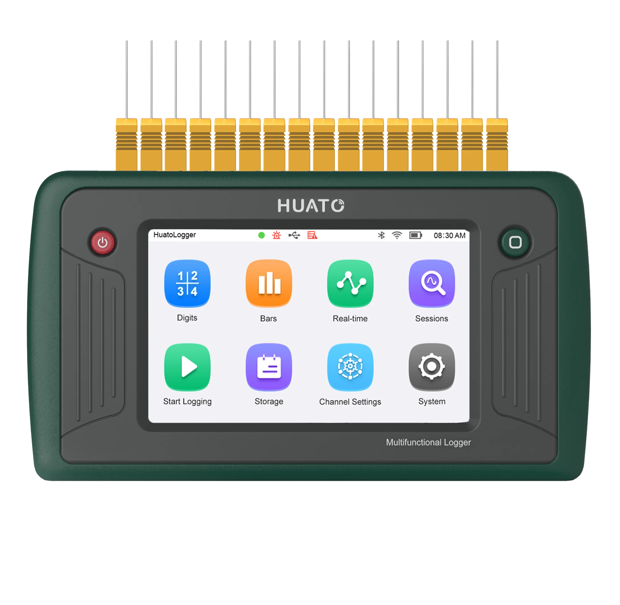 

Weather Station 16 MAX Channels S1500 thermocouple temperature data logger