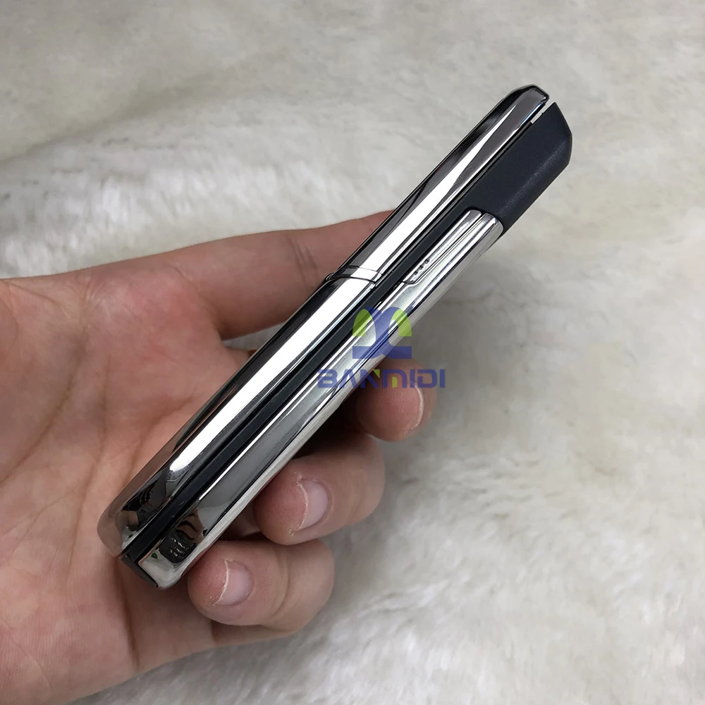 هاتف محمول كلاسيكي مستعمل 100% أصلي 8800 2G ثلاثي الموجات GSM 900/1800/1900 فضي غير مقفول صنع في ألمانيا أو فنلندا #4