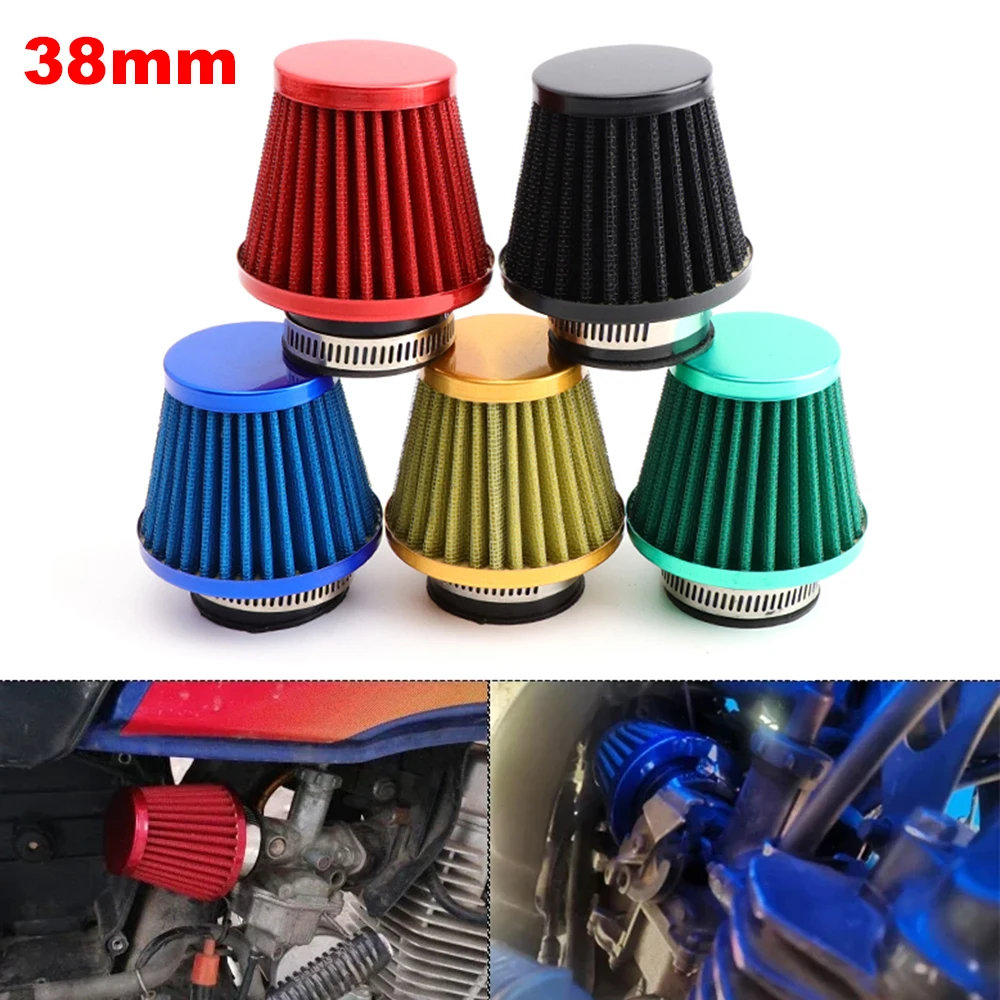 

Universal 38mm Motorbike Air Filter Intake Induction Kit For GY6 50cc 110cc 125cc Motorcycle Scooter ATV Dirt Bike Accessories