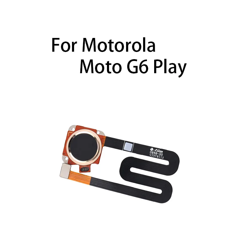 GEFEBSI Home Button Fingerprint Sensor Flex Cable For Motorola Moto G6 Play