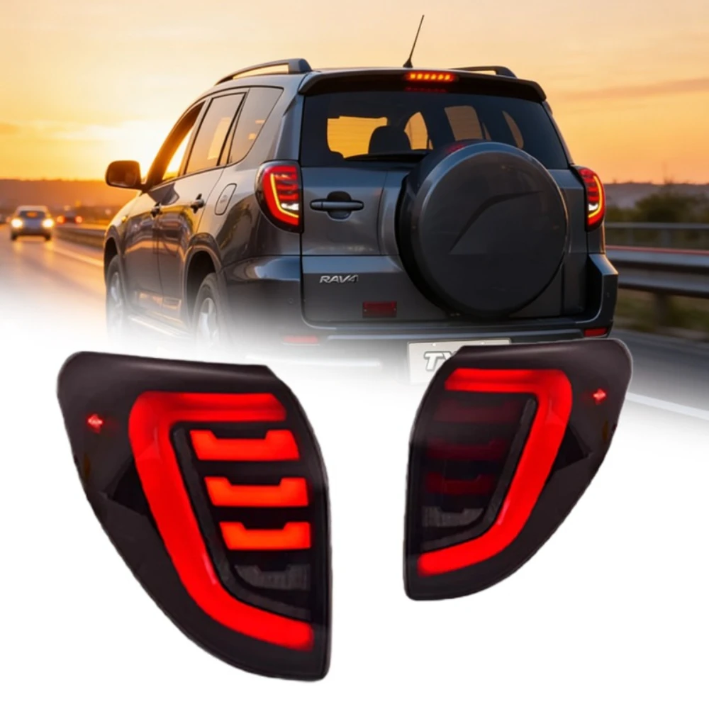 

Автомобильные фонари для Toyota RAV4 2009-2012: задние LED-фонари, дневные ходовые огни, динамические указатели поворота, автомобильные аксессуары