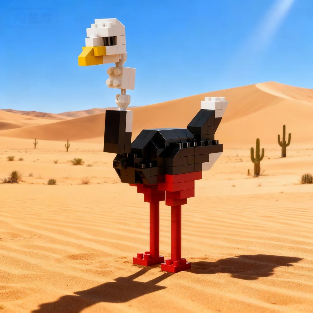 

KNEW BUILT Страус, Крустой, Орел, Сова, Фламинго Животное Микро Мини-строительная игрушка-любитель от ребенка, простая сборка, подарок на Рождество и день рождения