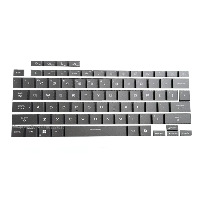 Replacement Keycap Key Cap Scissor Clip Letter Hinge For Asus ROG Zephyrus 16 Air G14 2025/2024 GU605 GA605 Keyboard