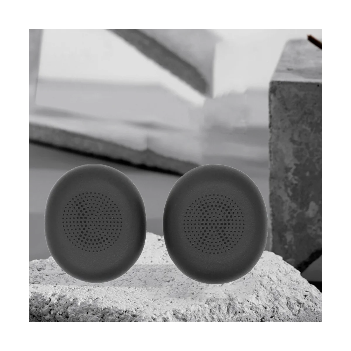 ELITE 45H 헤드폰 교체용 헤드폰 커버, 보호대 슬리브 버클 이어패드, 블루, 1 쌍