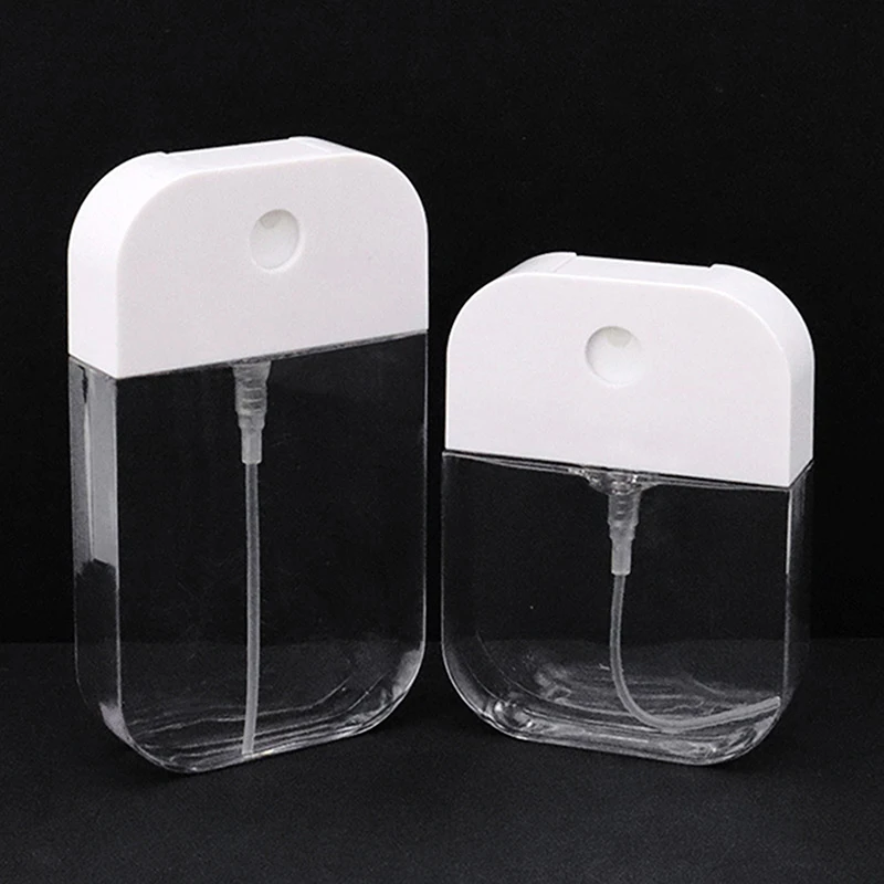 38ml/50ml Portable Mini Refillable Fragrance Hand Sanitizer Alcohol Bottle With Spray Fragrance Pump Empty Cosmetic Container