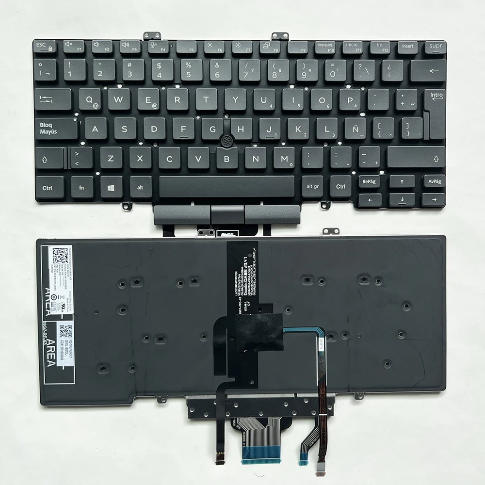 5400 Spanish/Latin Backlit Keyboard for Dell Latitude 5400 5401 5410 5411 (Y2019)  7400 3400 03C7CJ 03J9FC 049VT0 03M0HY 015WV2