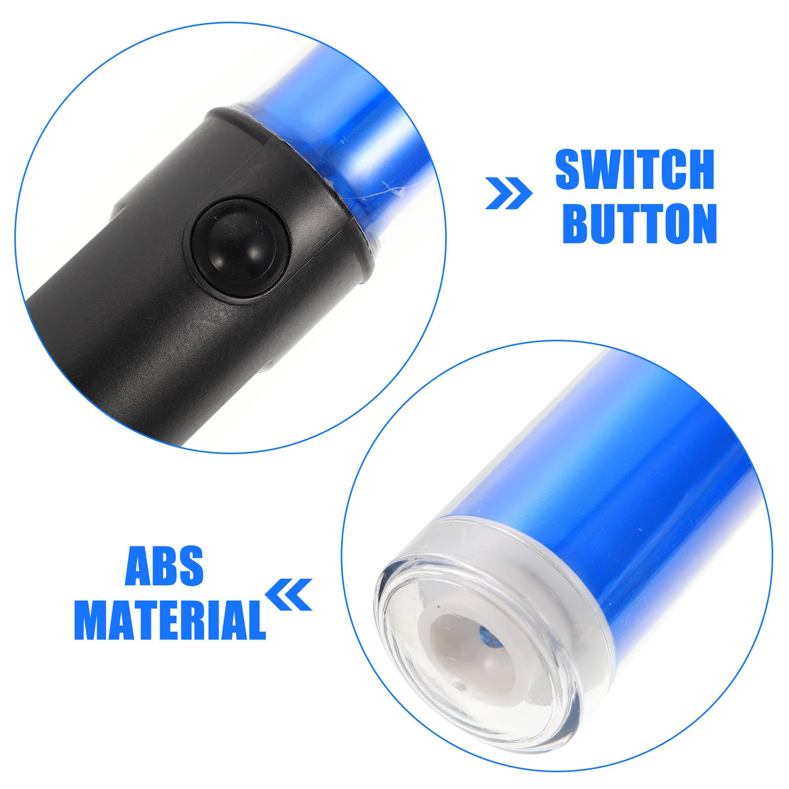 

1pc Fluorescent Stick Creative For Party Concert Decor Glow Traffic Rod Reusable Cheering Fan Accessory