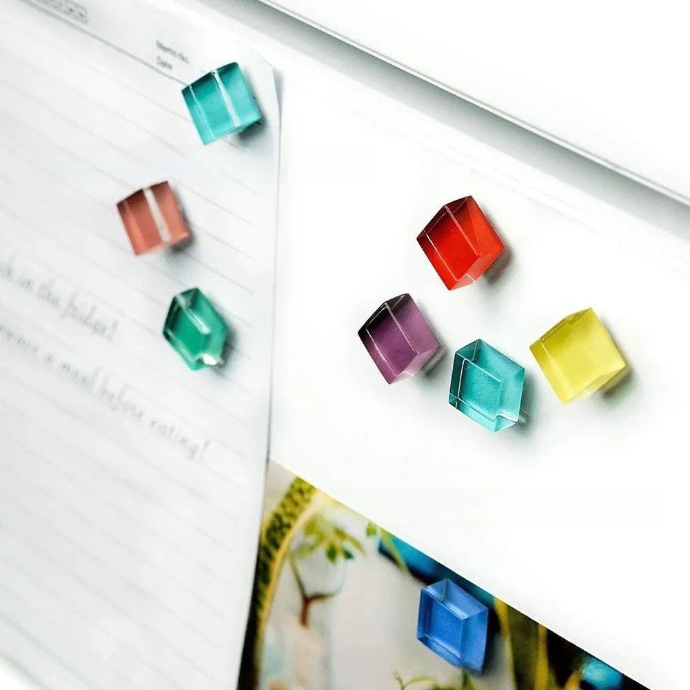 Decorative Mosaic Glass Magnets for Refrigerators and Metal Cabinets in Residential and Commercial Environments