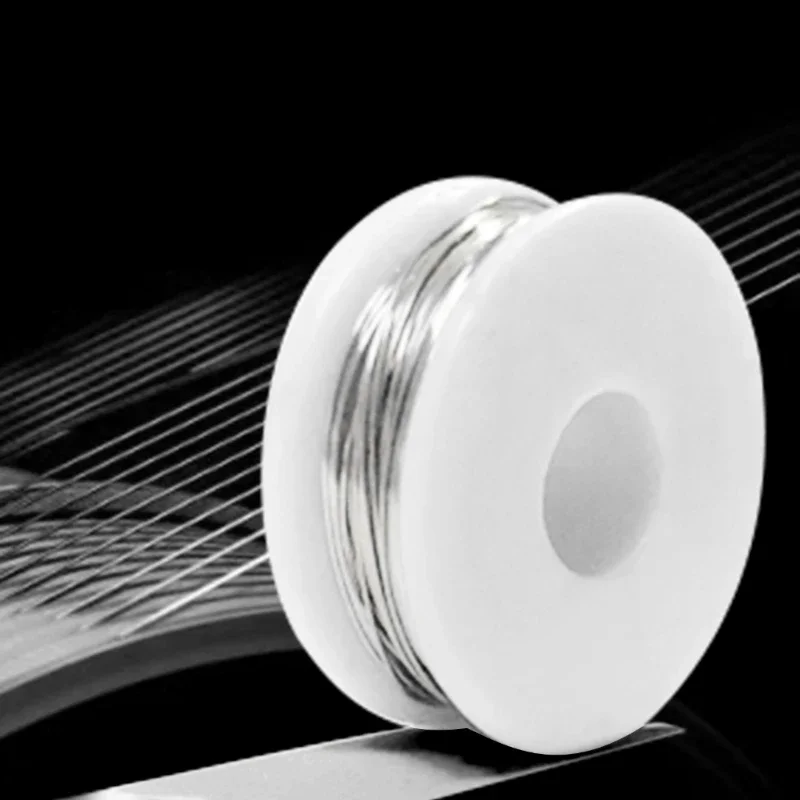 10/20M Cr20Ni80 Heating Wire 0.1-0.8mm Diameter Nichrome Wire Cutting Foam Resistance Wires Alloy Heating Yarn