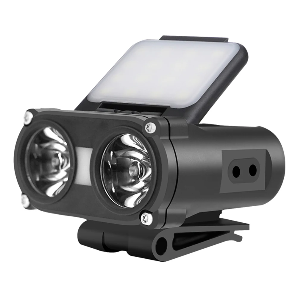 700LM Induction LED Light TYPE-C Rechargeable Waterproof Head Torch 5 Modes 1200mAh Mini Cap Clip Headlamp Outdoor Lighting