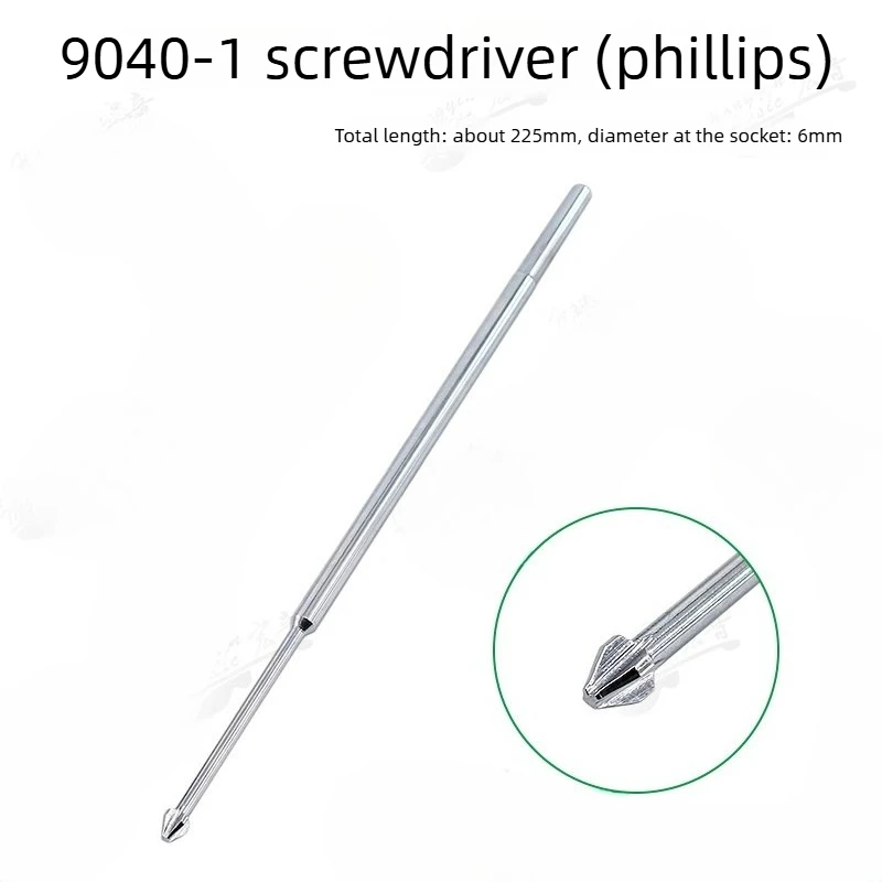 Zhongjiang Piano Tuning Repair Handless 9040 One-word Cross Screwdriver 9046 Handle String Machine Repair Tool