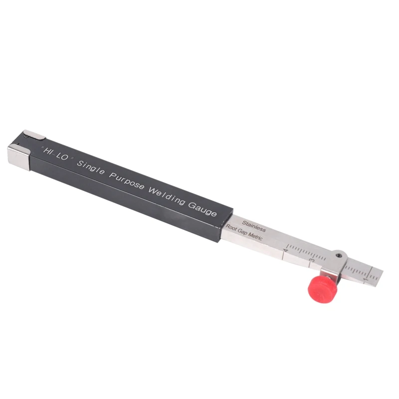 4X Welding Inspection Scale Small Height Gauge Hi-Lo Dedicated Internal Welding Ruler Metric Size N19