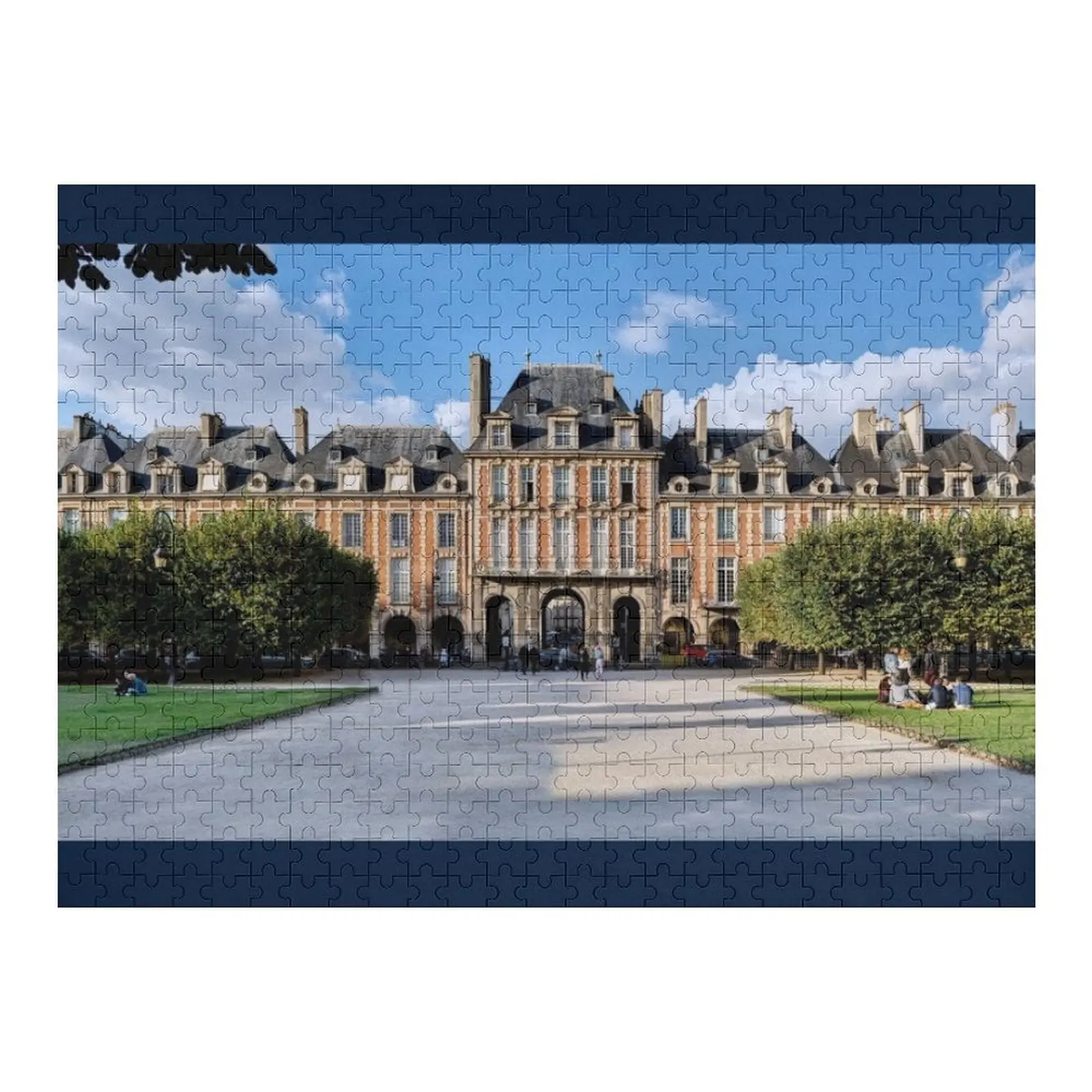 Place des Vosges Paris Puzzle Jouets de Noël Puzzle en bois pour adulte