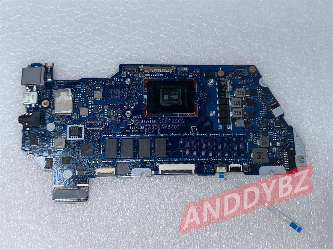 

Original M53245-001 M53245-601 For HP Chromebook 14b-na 14-na laptop motherboard DA0GCAMBAD1 with Ryzen 3 3250C RAM 4GB