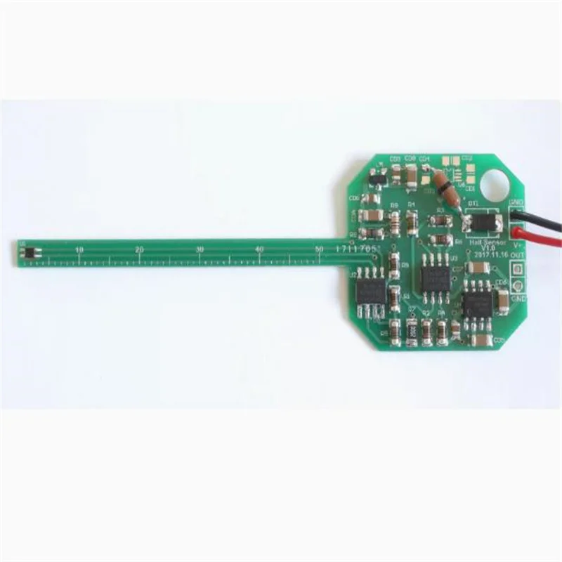 Tesla meter/Gaussian meter signal conditioning board linear Hall sensor voltage signal output