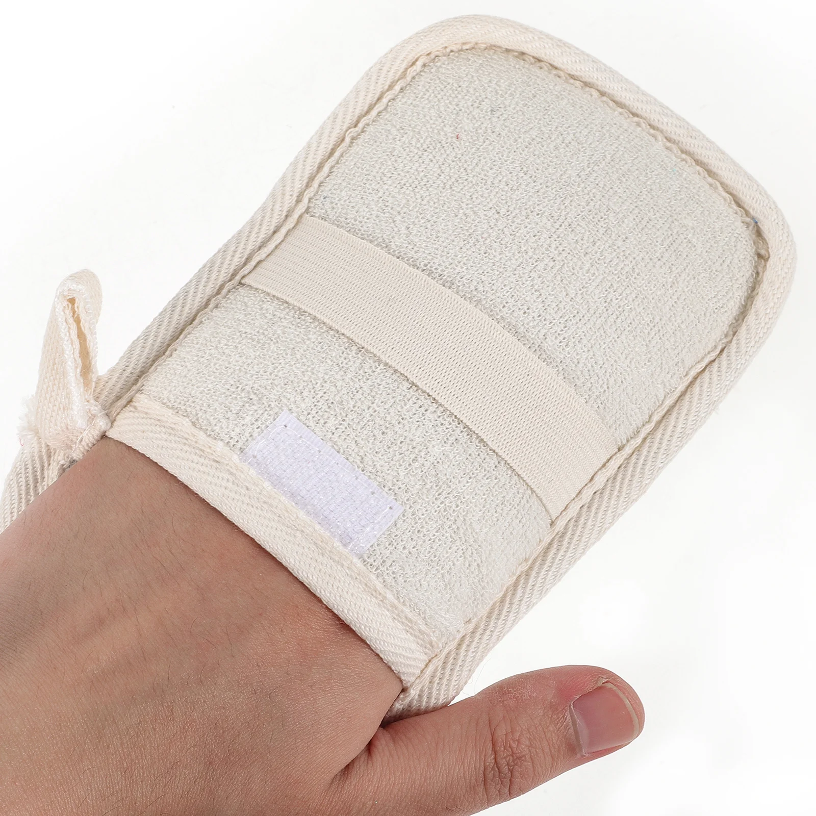 

4pcs Linen Pouch Drawstring Hanging Storage Lightweight Bathing Mesh Bag Travel Soap Saver Foaming Net Exfoliating Soap Holder