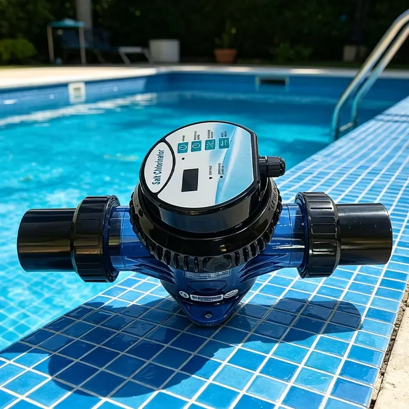 

Above-ground Pool Self-cleaning Salt Chlorinator Pool Disinfection Salt Chlorinator Salt Water Chlorinator