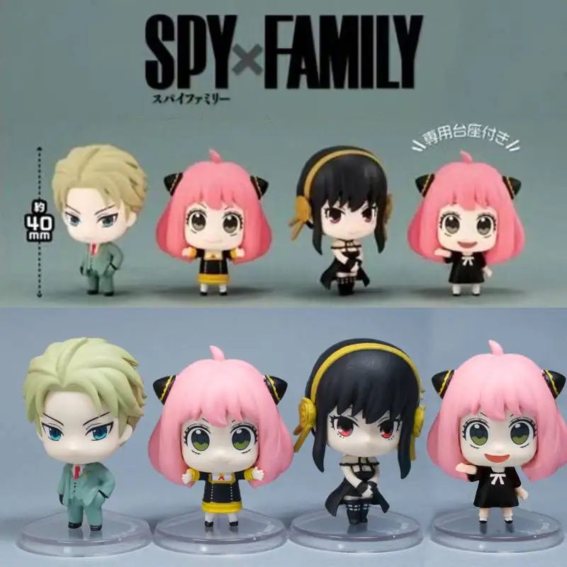 Kawaii Anime Cartoon Model Spy Family Twilight Anya Forger Yor Forger Collected Decoration Action Figure Boy and Girl Toys Gifts